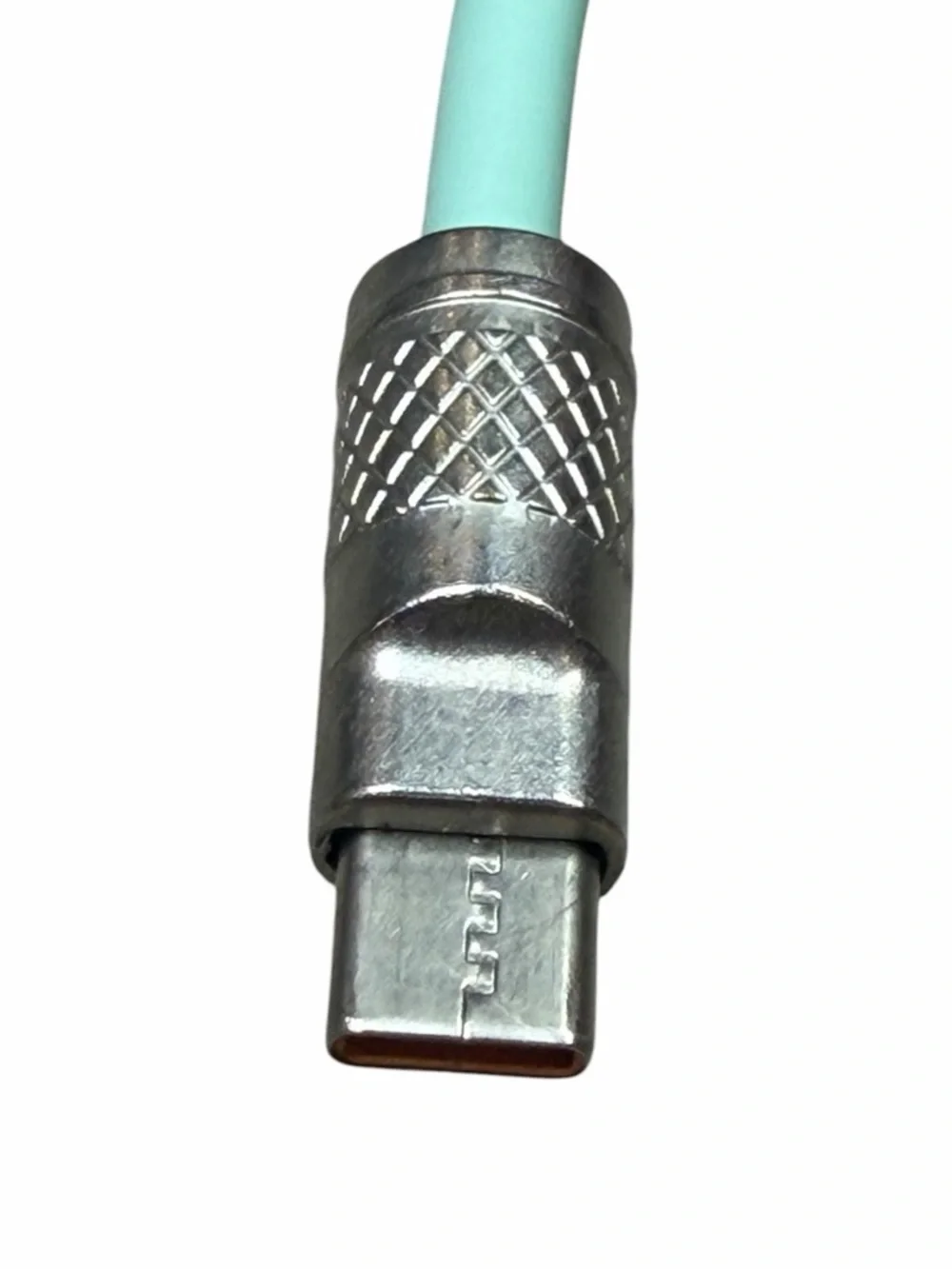Mech Series Mint Green 6A 120W 3-in-1 Silicone Fast Charging Cable